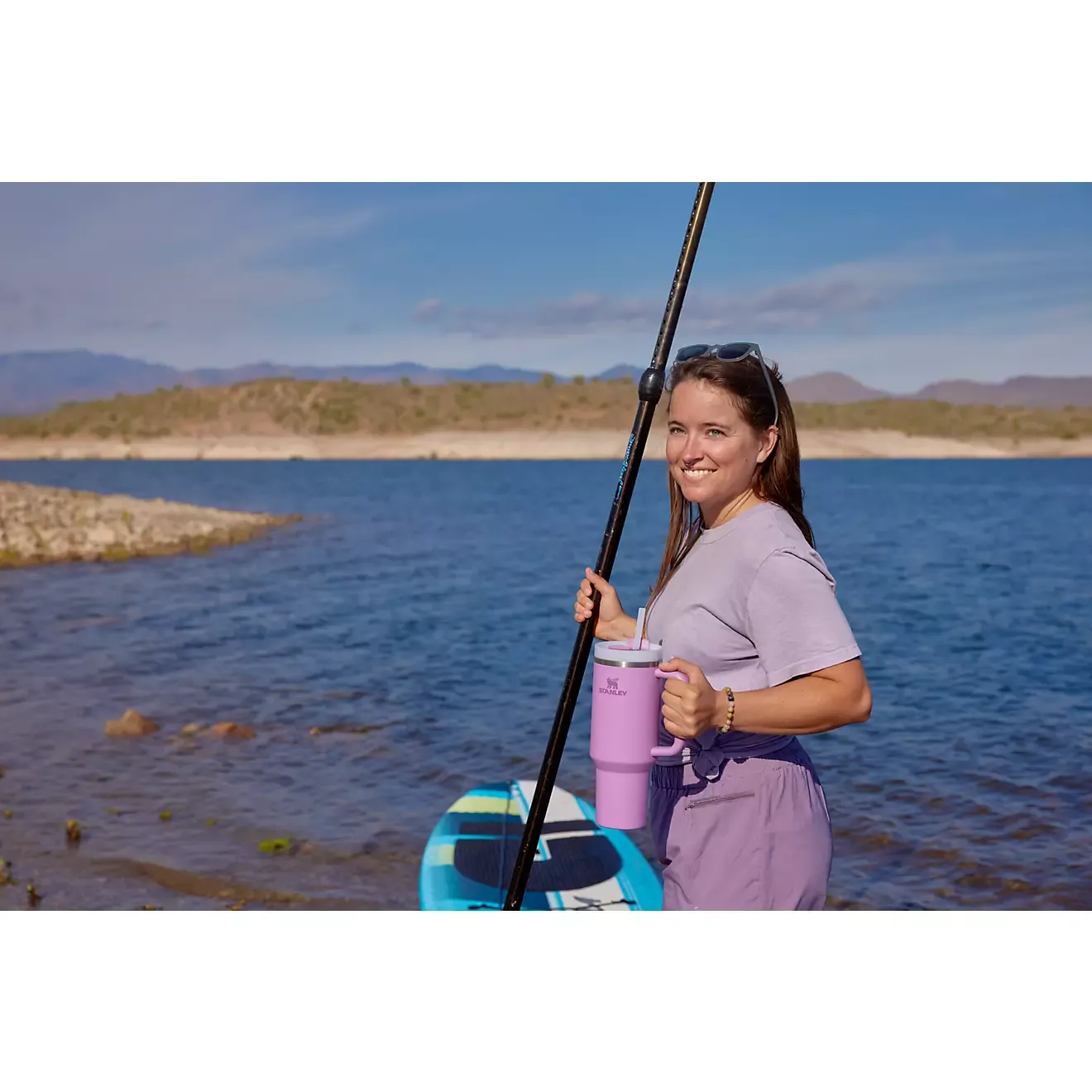 Stakhjgnley Quencher H2.0 FlowState Stainless Steel Vacuum Insulated Tumbler with Lid and Straw for Water, Iced Tea or Coffee