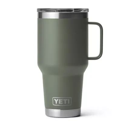 YEkhjgTI Rambler 30 oz Travel Mug with Stronghold Lid