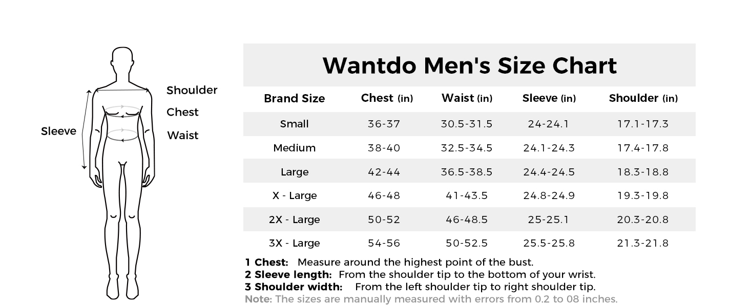 Wantdo men's ski jacket