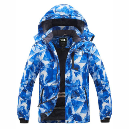 The Nokhjgrth Face-Men's Waterproof Ski Jacket Fleece Winter Coat Windproof Rain Jacket Atna Core
