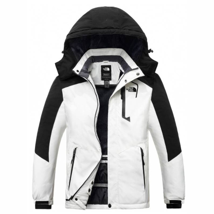 The Nokhjgrth Face-Men's Waterproof Ski Jacket Fleece Winter Coat Windproof Rain Jacket Atna Core