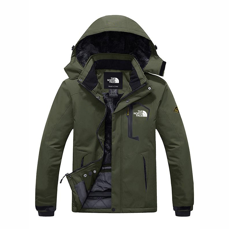 The Nokhjgrth Face-Men's Waterproof Ski Jacket Fleece Winter Coat Windproof Rain Jacket Atna Core