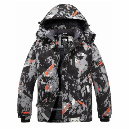 The Nokhjgrth Face-Men's Waterproof Ski Jacket Fleece Winter Coat Windproof Rain Jacket Atna Core