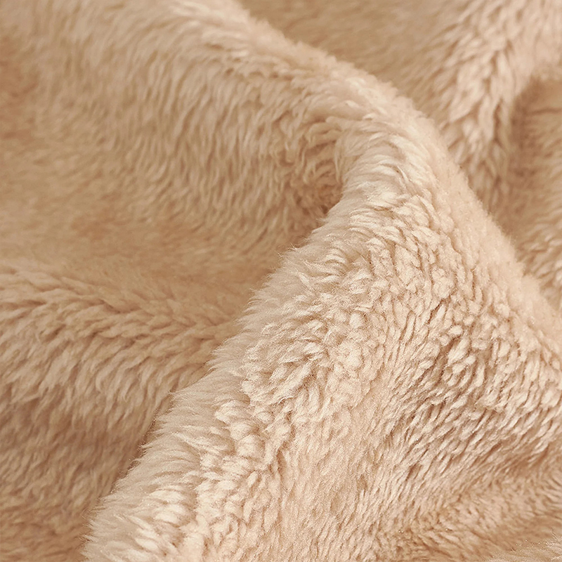 Men's American Flag Patch Casual Loose Double-sided Fleece Thickened Stand Collar Jacket