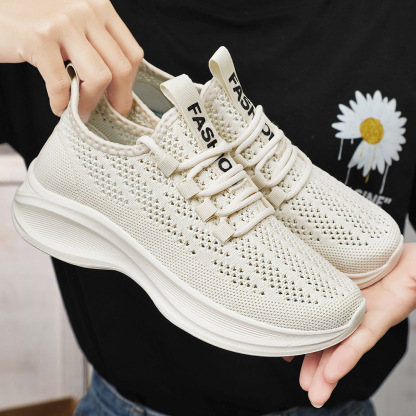 Women's summer shoes, Feiwei breathable casual shoes, fashionable shoes, women's shoes from the source manufacturer