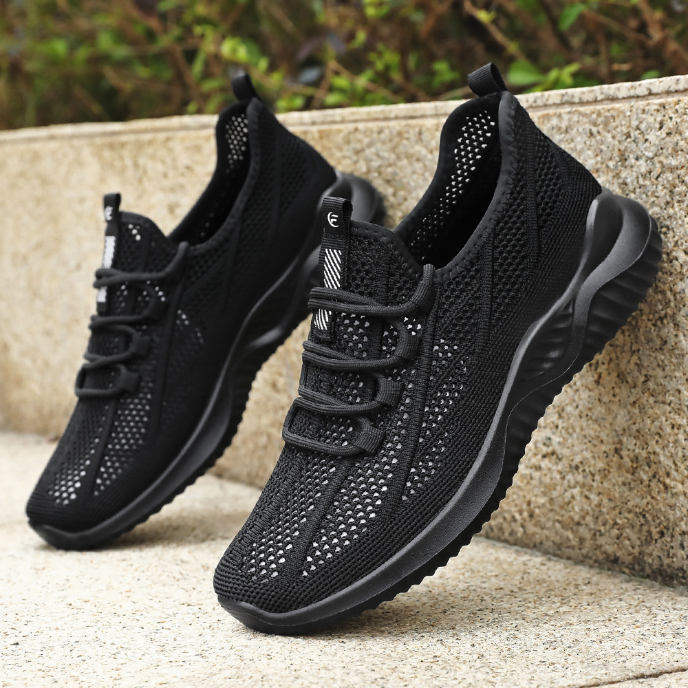 Shoes for men 2024 spring new trendy and fashionable polyurethane soft sole lightweight casual shoes