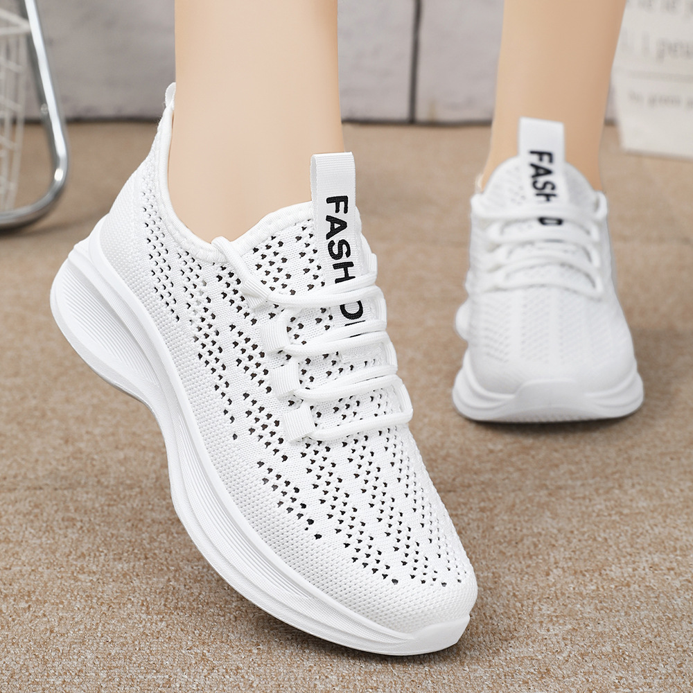 Women's summer shoes, Feiwei breathable casual shoes, fashionable shoes, women's shoes from the source manufacturer
