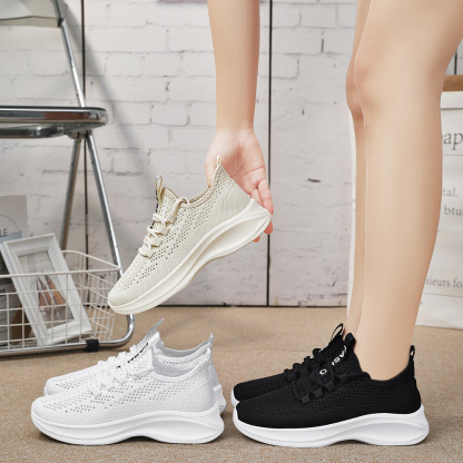 Women's summer shoes, Feiwei breathable casual shoes, fashionable shoes, women's shoes from the source manufacturer