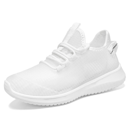 Women's Summer Shoes New Women's Shoes Mesh Shoes Lightweight Mesh Breathable Casual Shoes Running Shoes Solid Color Sports Shoes