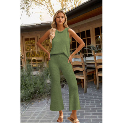 Women's Casual Style Knitted Suit