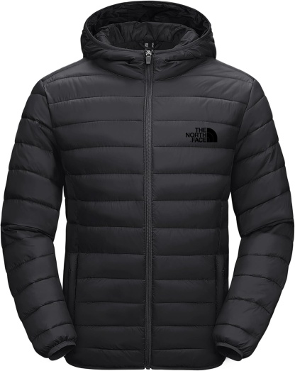 2025 TNF® Piumino leggero da uomo con cappuccio e caldo cappotto invernale