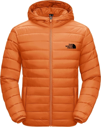 2025 TNF® Piumino leggero da uomo con cappuccio e caldo cappotto invernale