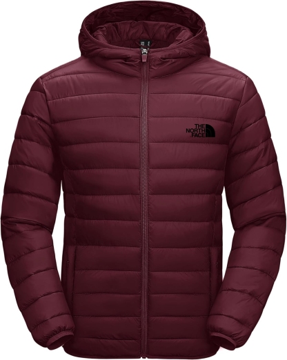 2025 TNF® Piumino leggero da uomo con cappuccio e caldo cappotto invernale