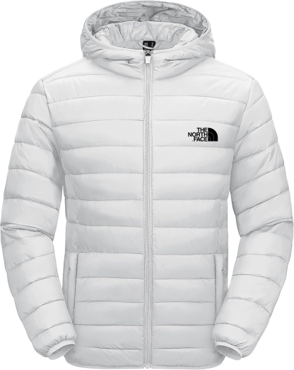 2025 TNF® Piumino leggero da uomo con cappuccio e caldo cappotto invernale