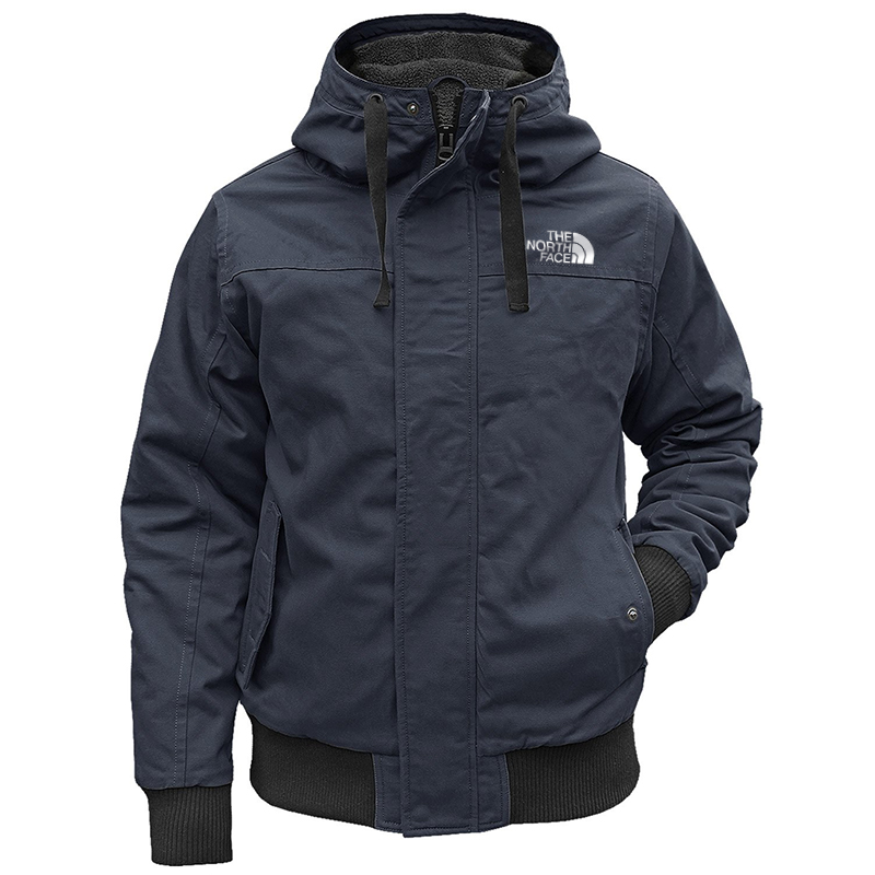 Men's Winter Jacket with Lining Hooded Parka