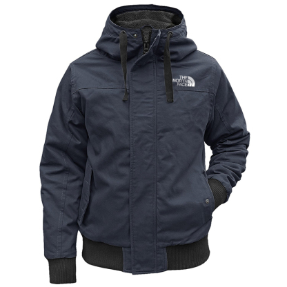 Men's Winter Jacket with Lining Hooded Parka