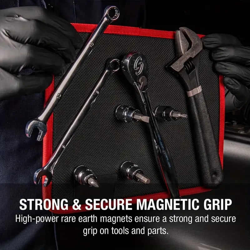 magnetic tool parts mat and telescoping magnetic pickup tool flexible magnetic tool holder pad with built in magnets 25lbs extendable magnet non electric no battery required for screw bolt Product details 2 magnetic tool parts mat and telescoping magnetic pickup tool flexible magnetic tool holder pad with built in magnets 25lbs extendable magnet non electric no battery required for screw bolt Product details 2