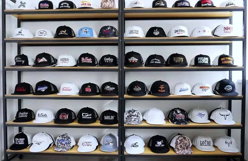 🤠Mystery Hat Box- Five Randomly Picked Flat Brim Trucker Hats (🎁💥$171 Value!) 