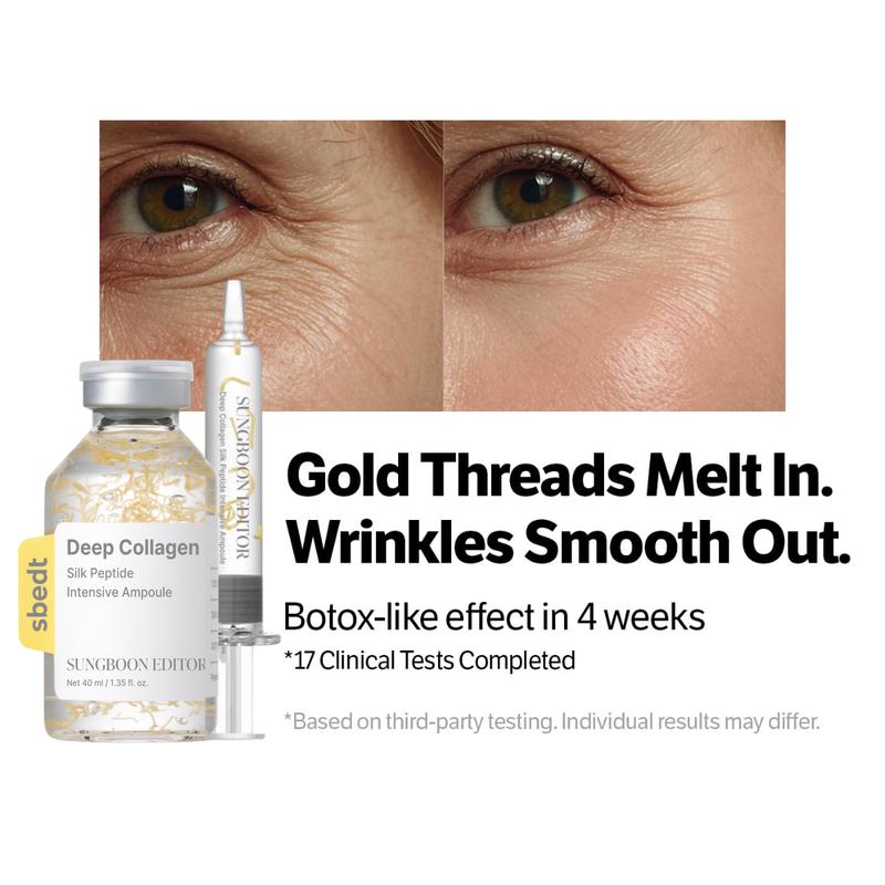 🔥HOT SALE 49% OFF✨Silk Lifting Peptide Ampoule: Korean Anti-Aging Serum for Wrinkle Care & Plumping