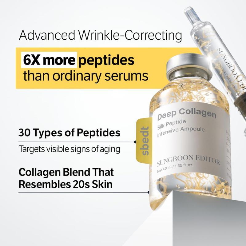 🔥HOT SALE 49% OFF✨Silk Lifting Peptide Ampoule: Korean Anti-Aging Serum for Wrinkle Care & Plumping