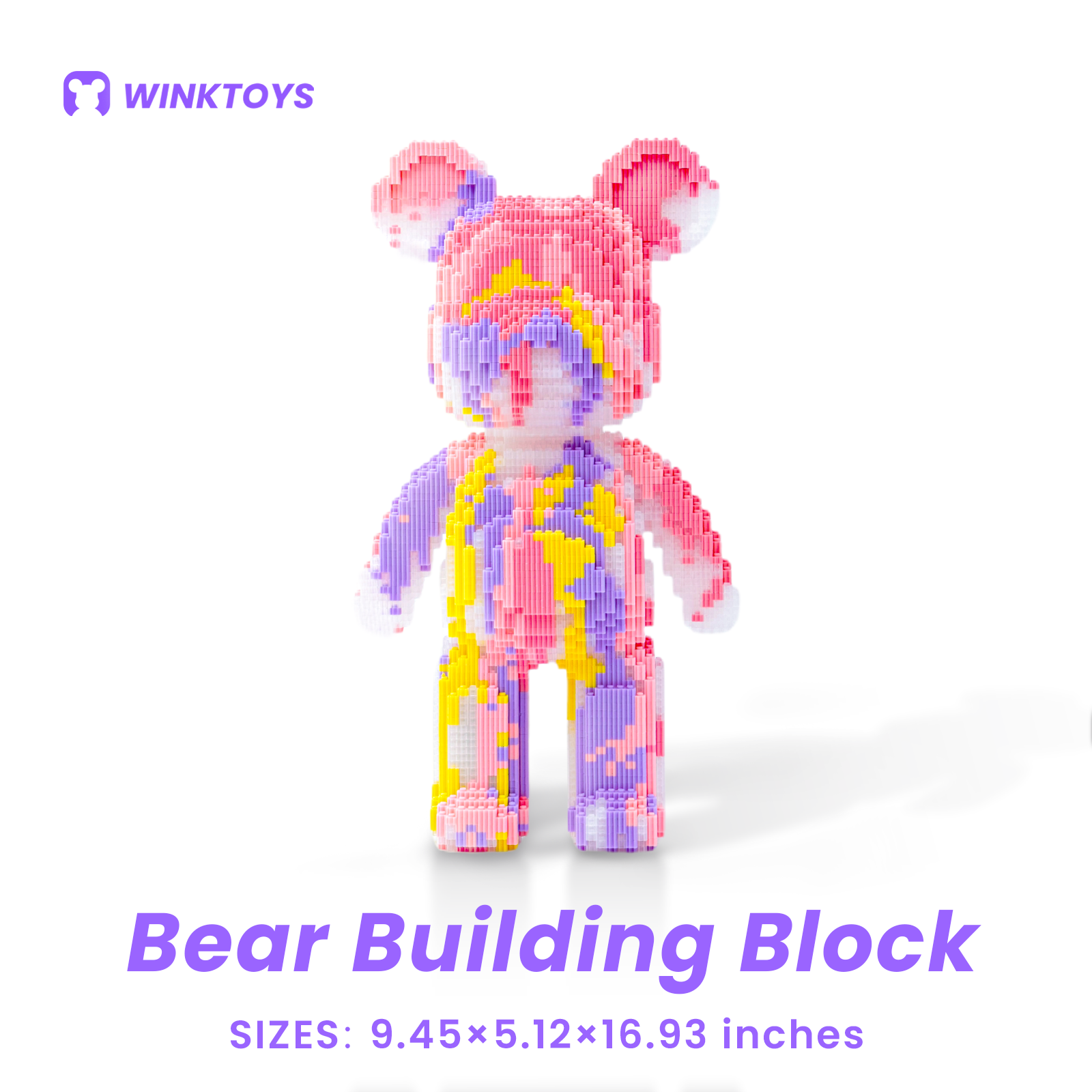 Artcharya Giant Bear Building Bricks
