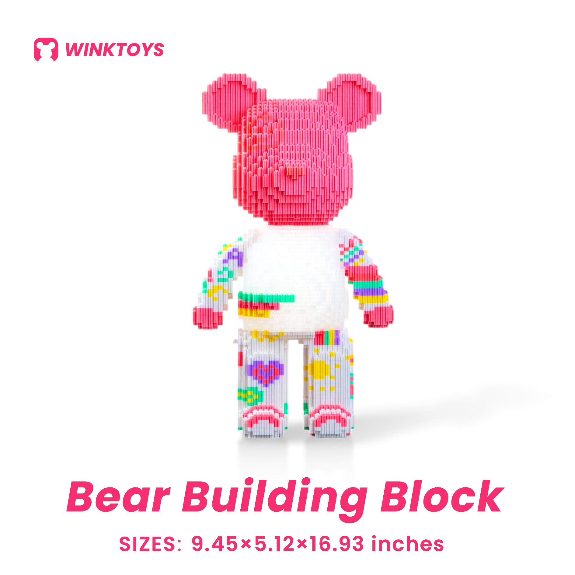 Artcharya Giant Bear Building Bricks