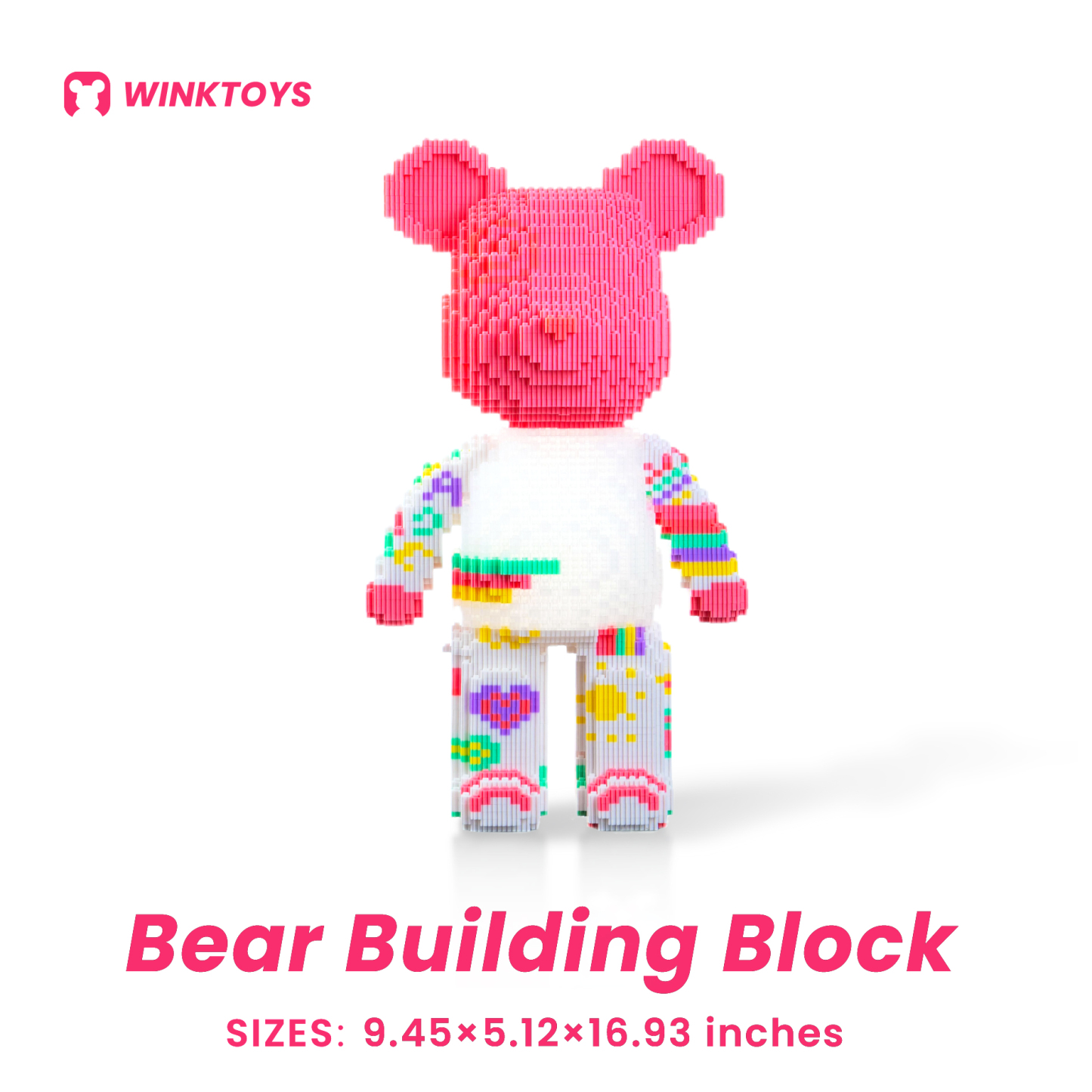 Artcharya Giant Bear Building Bricks
