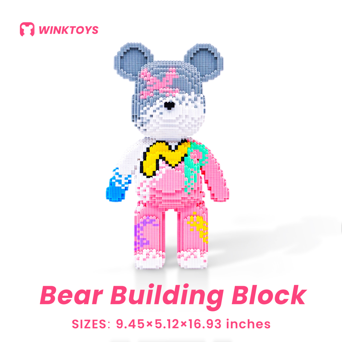 Artcharya Giant Bear Building Bricks