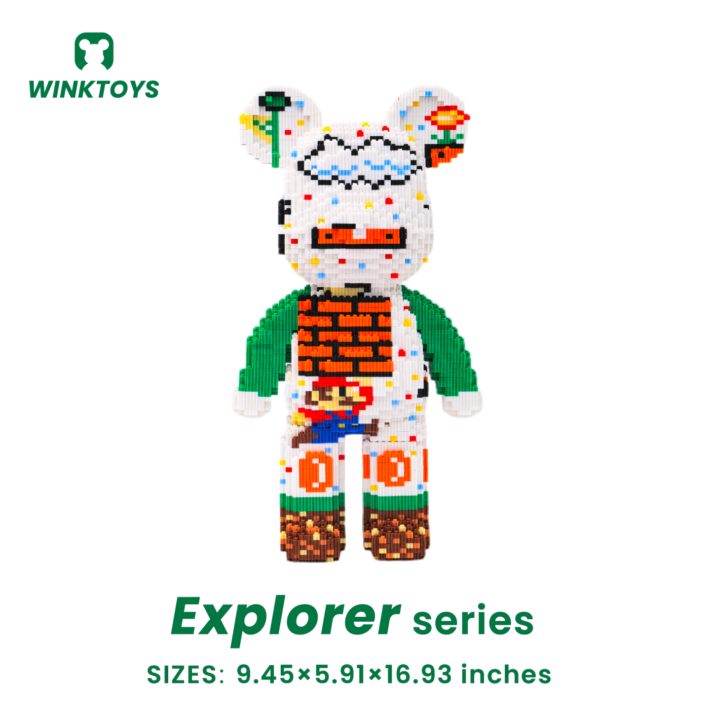 Artcharya Giant Bear Building Bricks