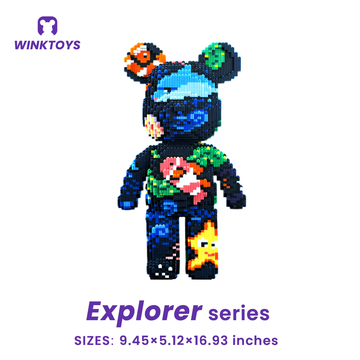 Artcharya Giant Bear Building Bricks