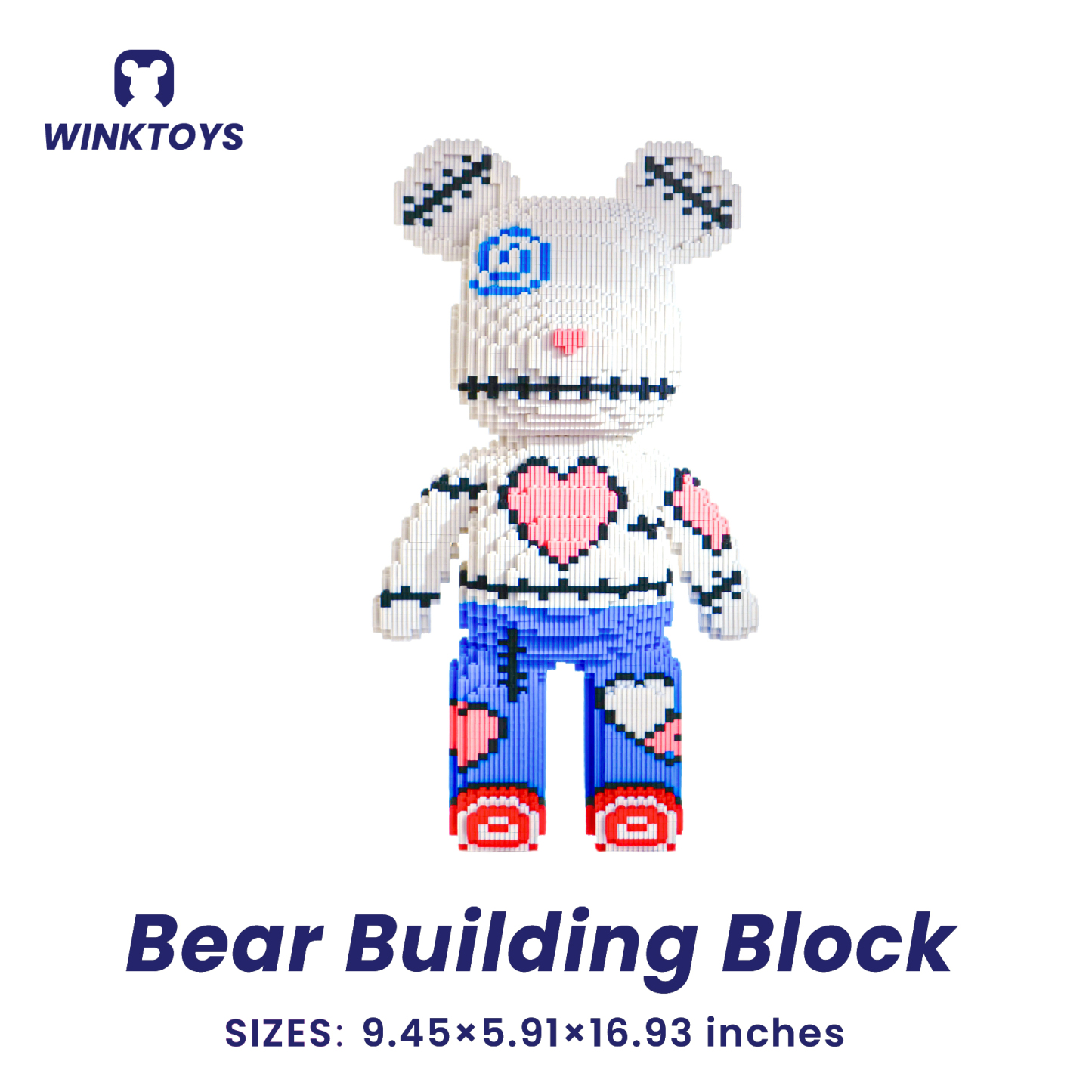 Artcharya Giant Bear Building Bricks