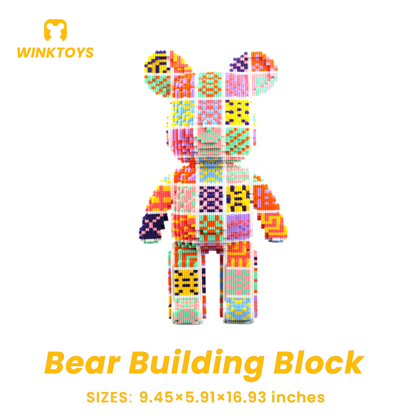 Artcharya Giant Bear Building Bricks