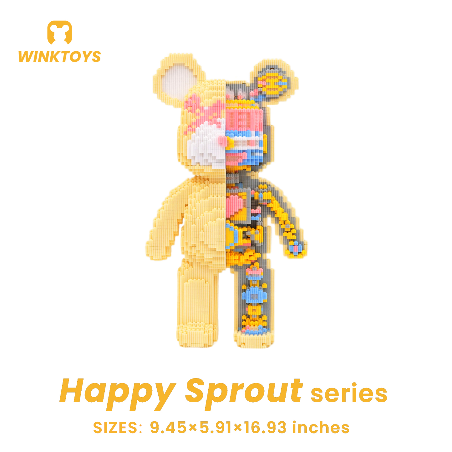 Artcharya Giant Bear Building Bricks