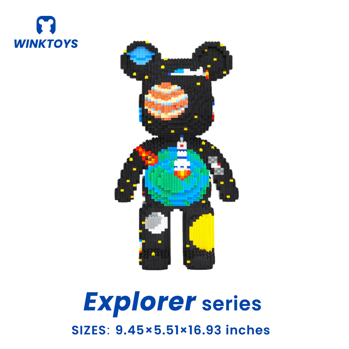 Artcharya Giant Bear Building Bricks