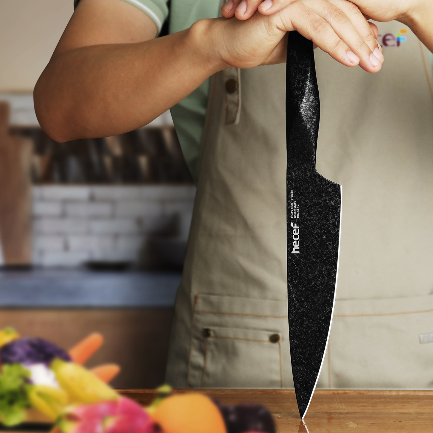 {Hecef Kitchenware}{knife}{cheese board}