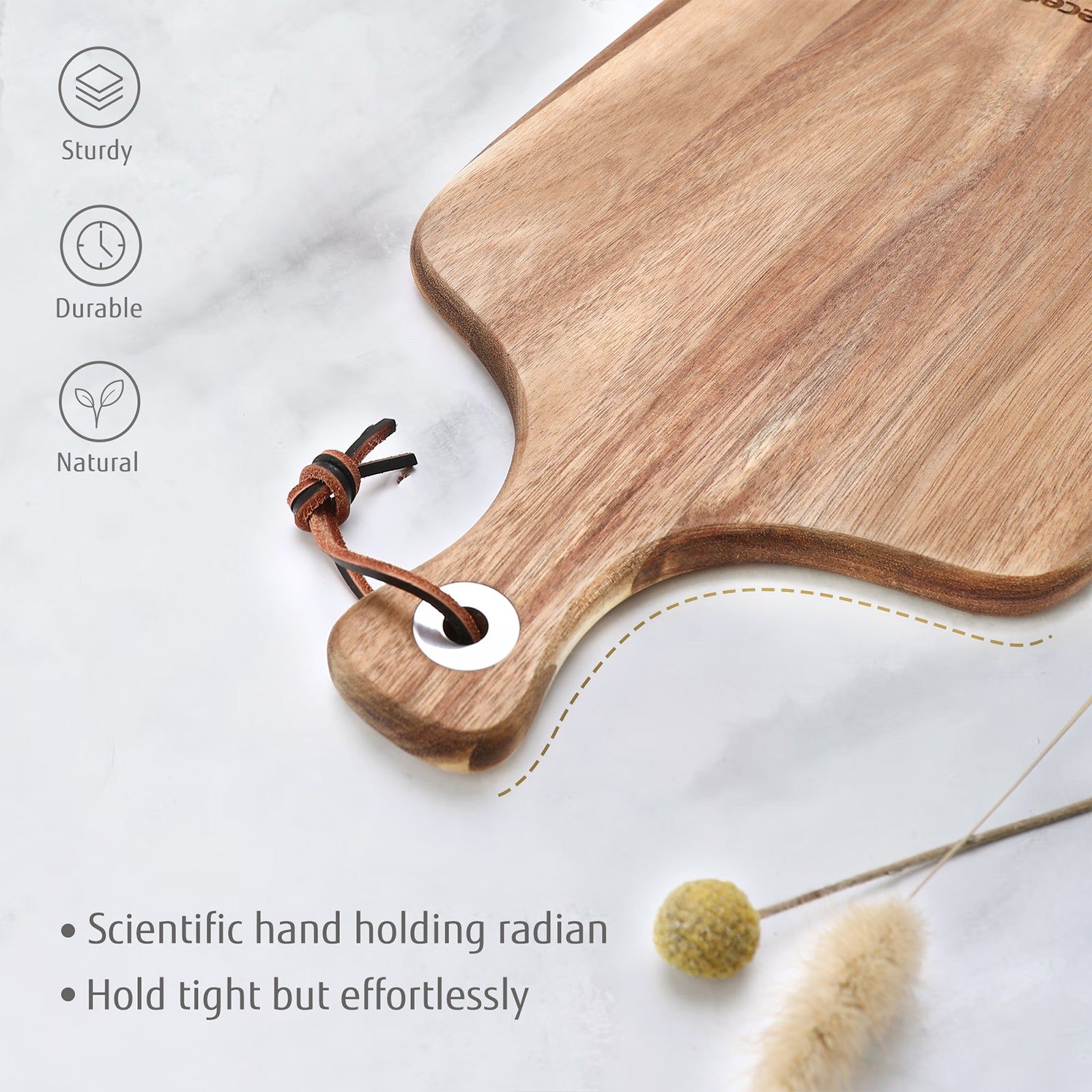 {Hecef Kitchenware}{knife}{cheese board}