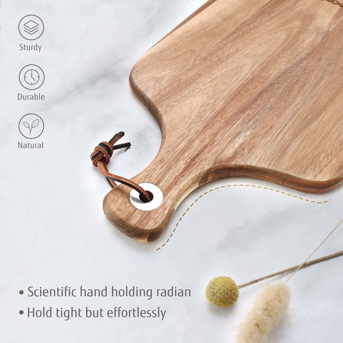 {Hecef Kitchenware}{knife}{cheese board}