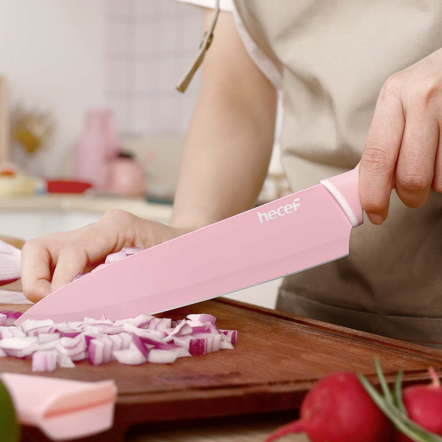 {Hecef Kitchenware}{knife}{cheese board}
