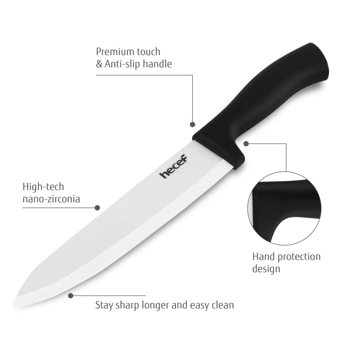{Hecef Kitchenware}{knife}{cheese board}