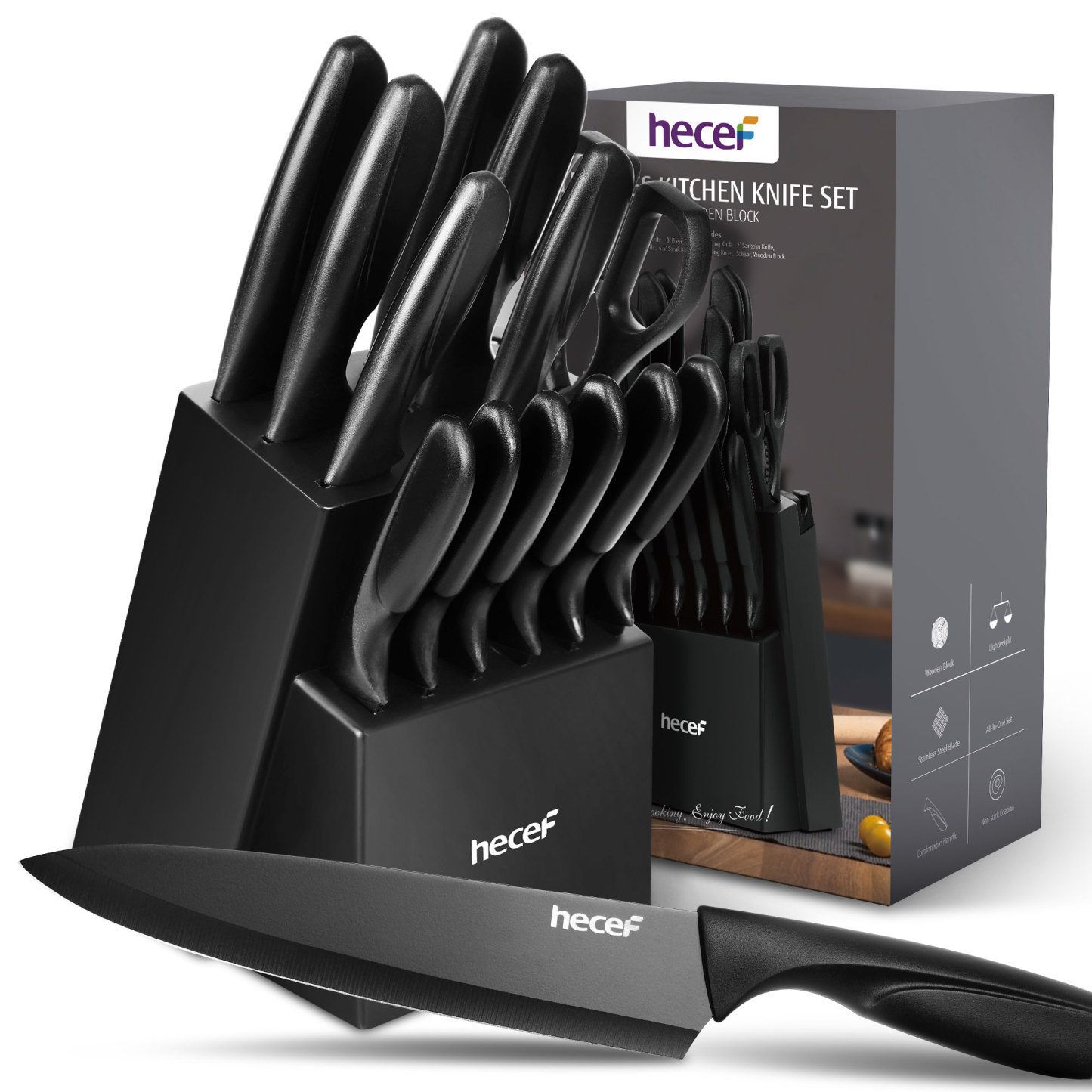 {Hecef Kitchenware}{knife}{cheese board}