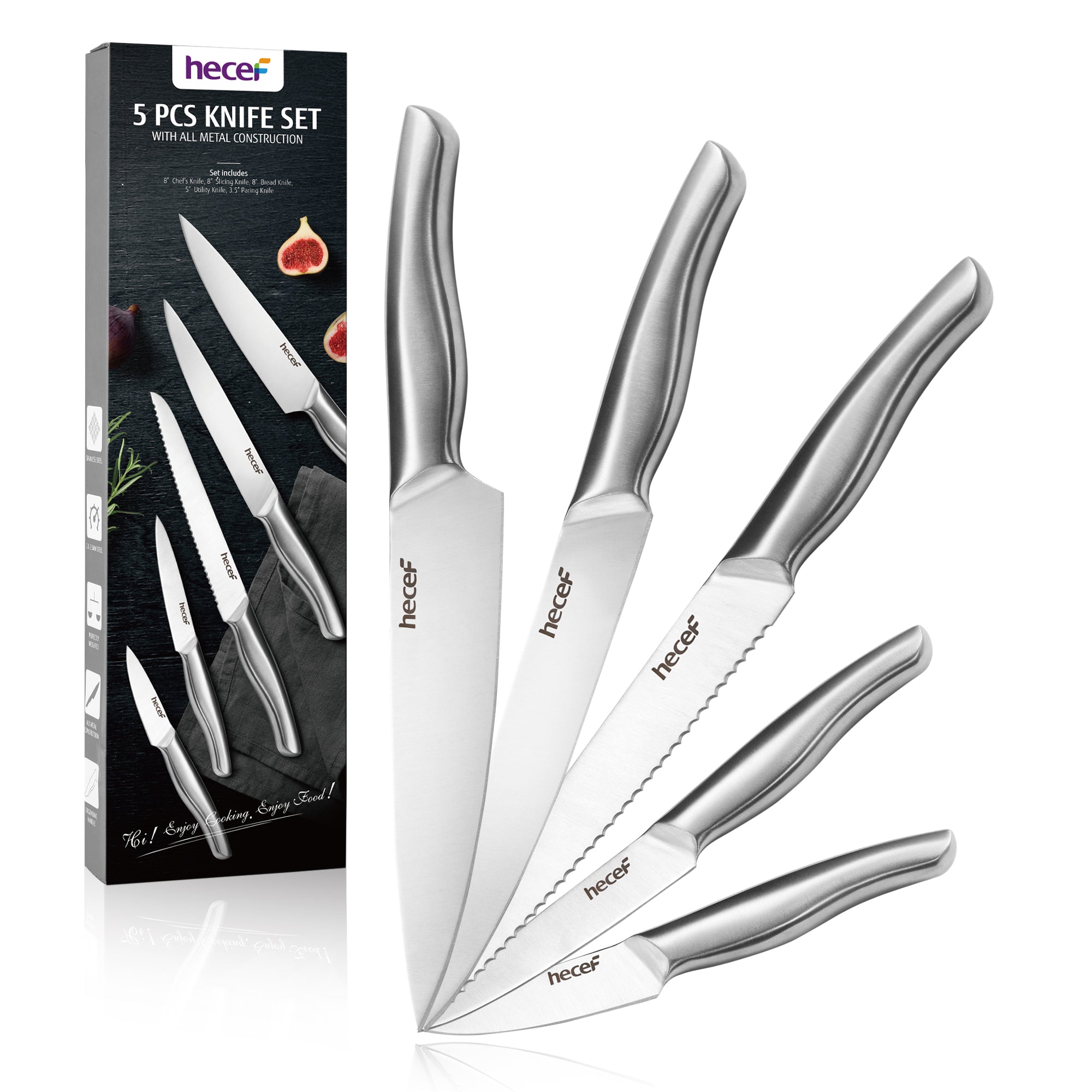 {Hecef Kitchenware}{knife}{cheese board}