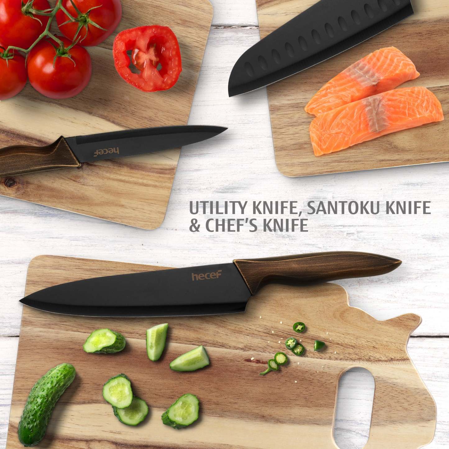 {Hecef Kitchenware}{knife}{cheese board}