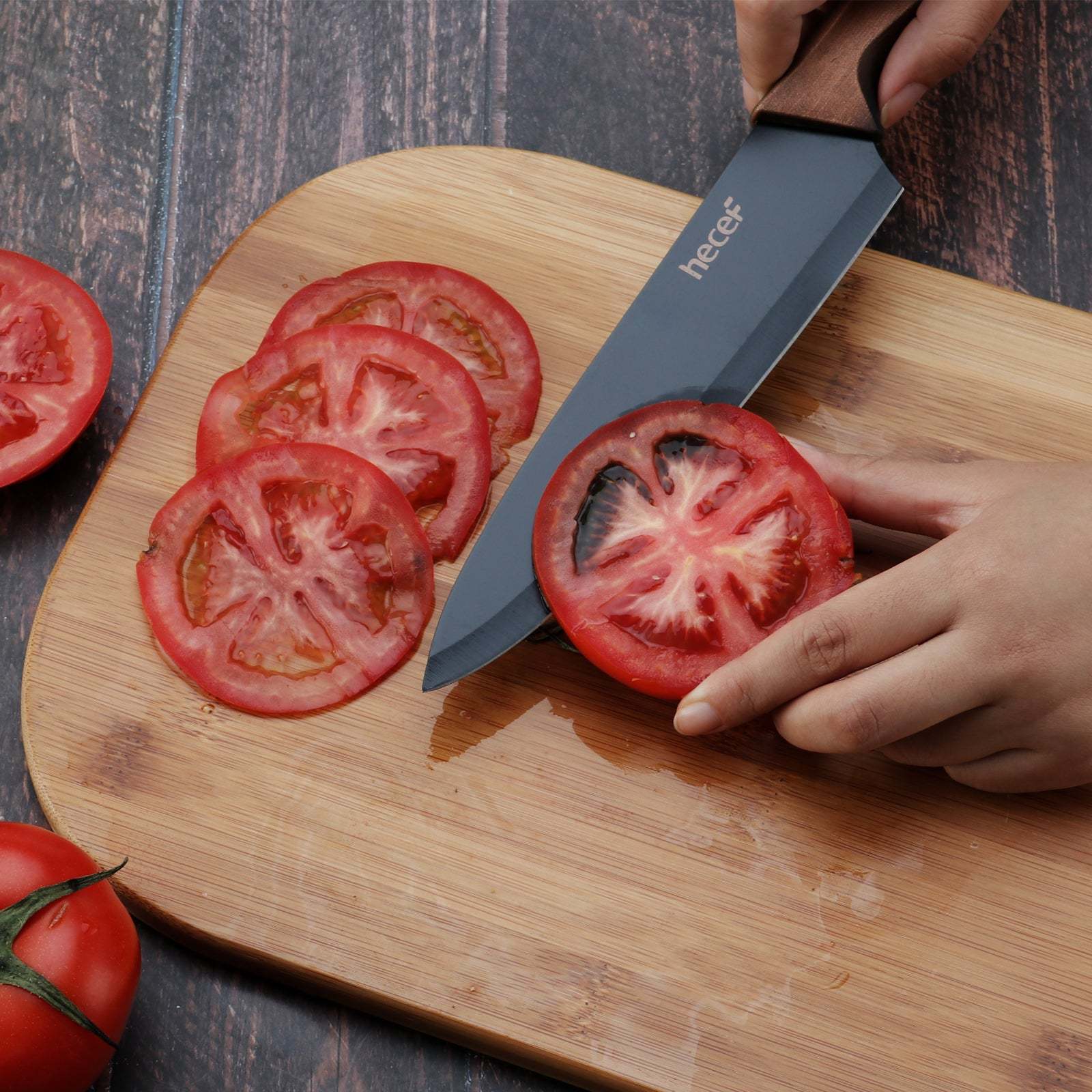 {Hecef Kitchenware}{knife}{cheese board}