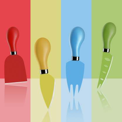 {Hecef Kitchenware}{knife}{cheese board}