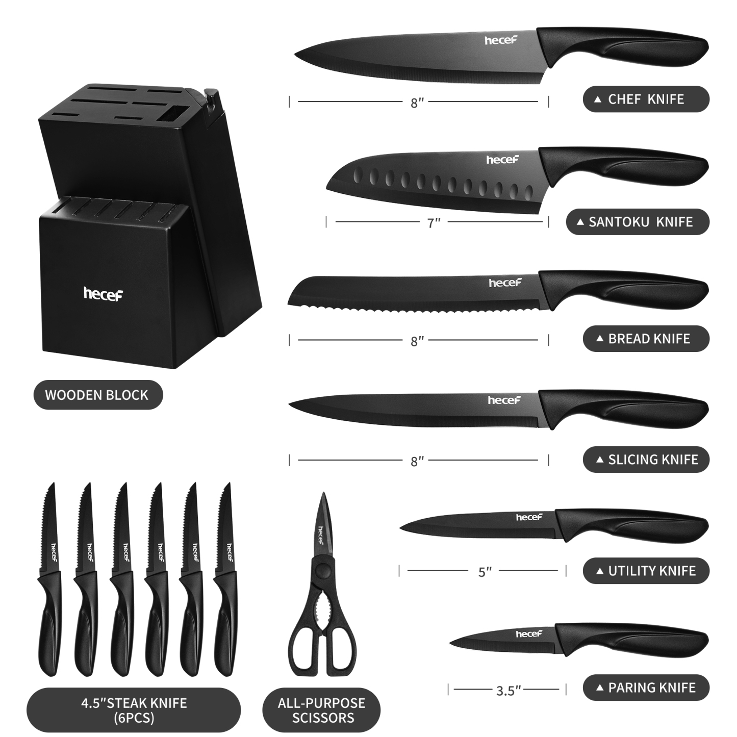 {Hecef Kitchenware}{knife}{cheese board}