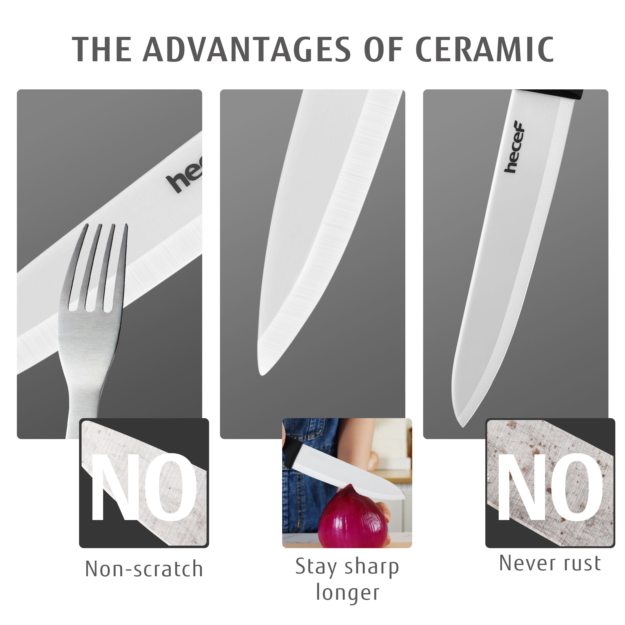 {Hecef Kitchenware}{knife}{cheese board}