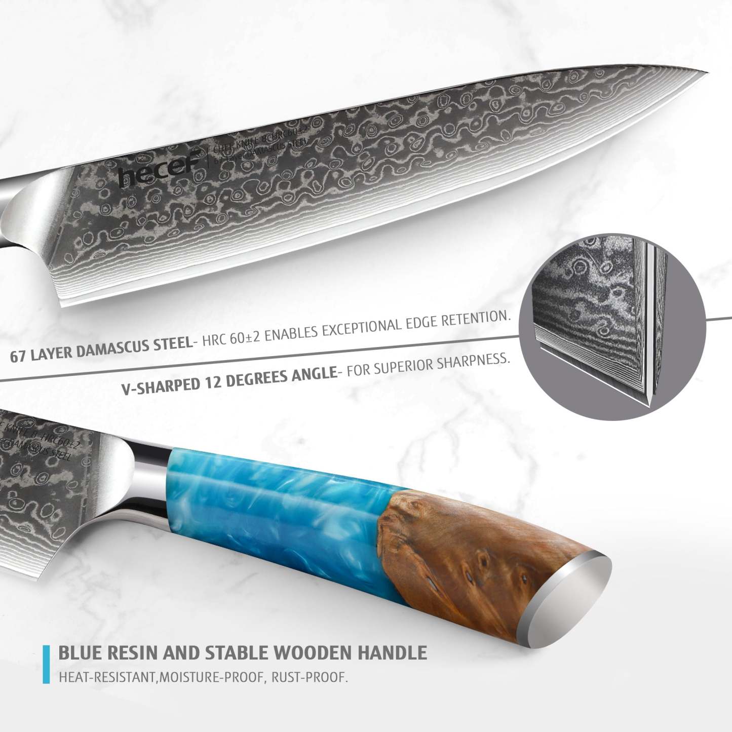 {Hecef Kitchenware}{knife}{cheese board}