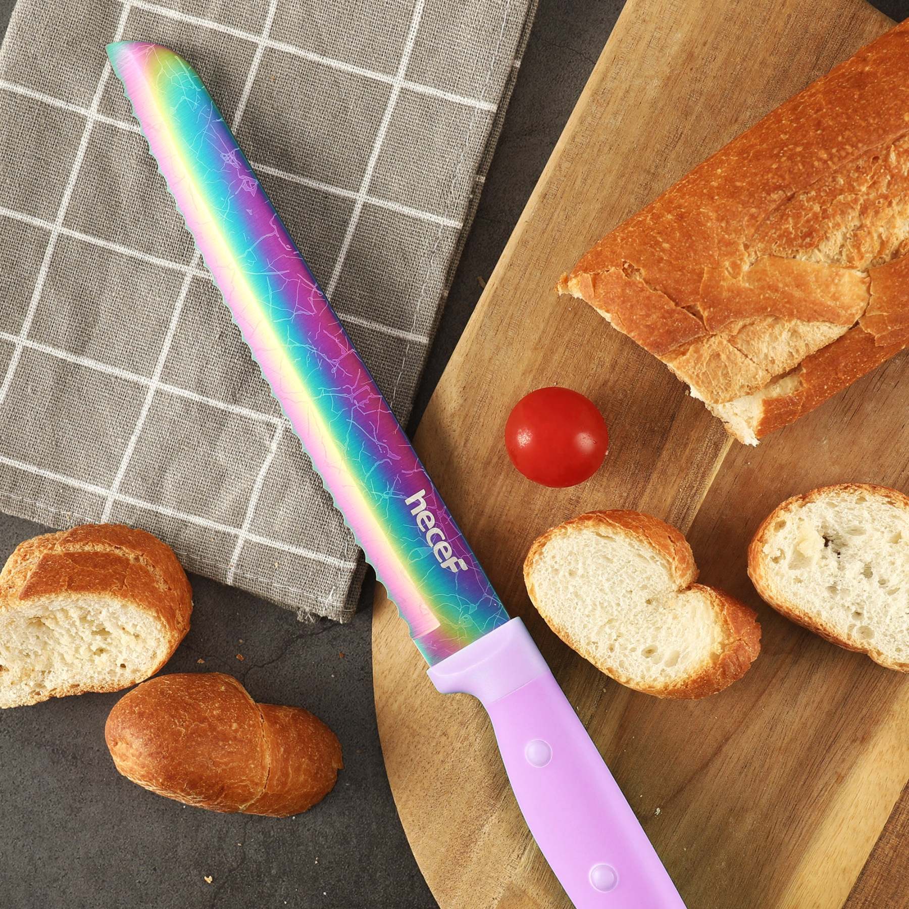 {Hecef Kitchenware}{knife}{cheese board}