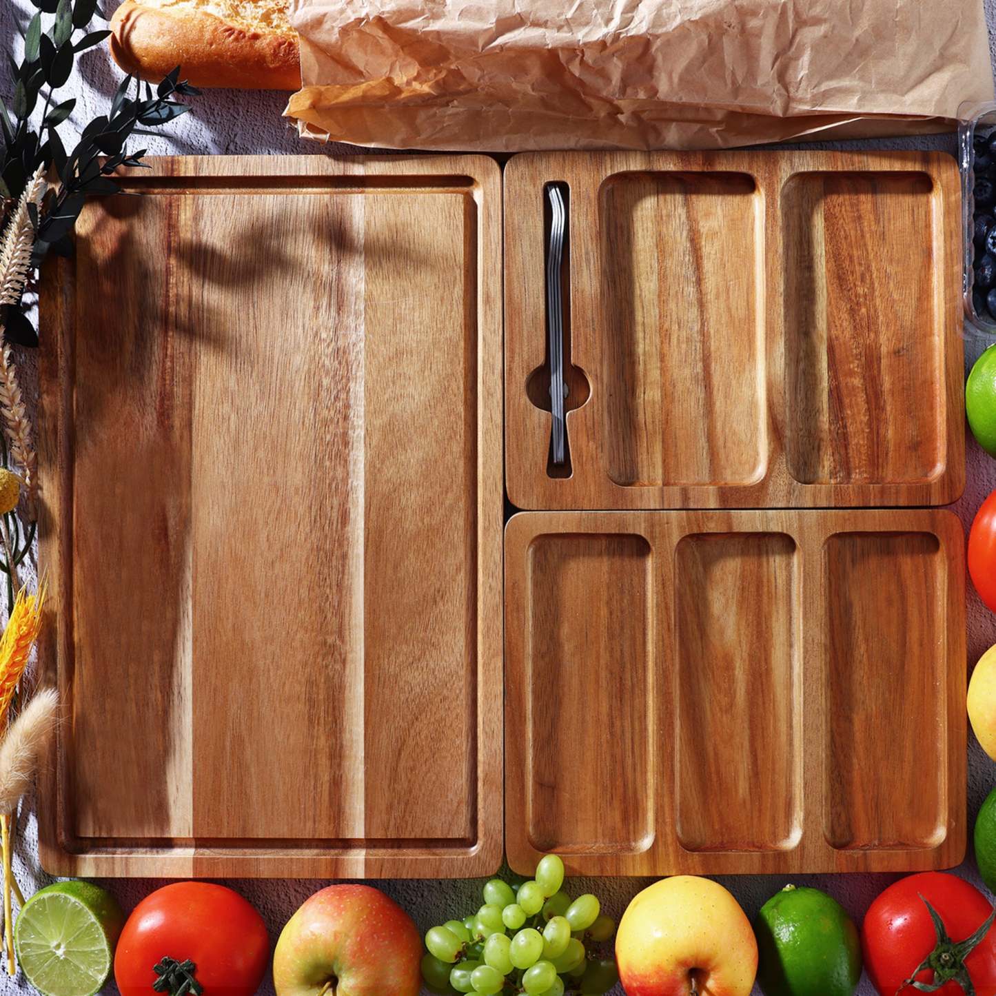 {Hecef Kitchenware}{knife}{cheese board}