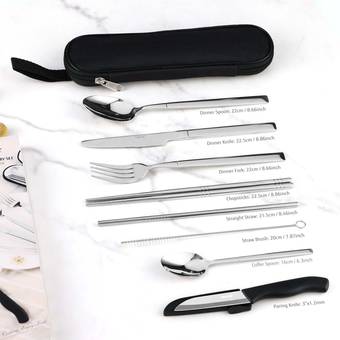 {Hecef Kitchenware}{knife}{cheese board}